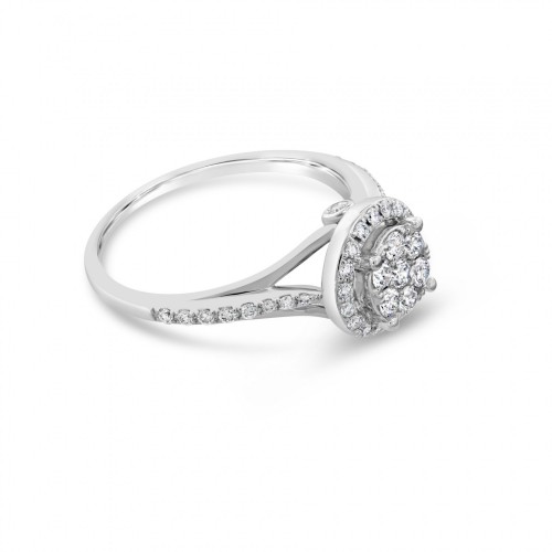 Δαχτυλίδι Κ18 με Brilliant 2