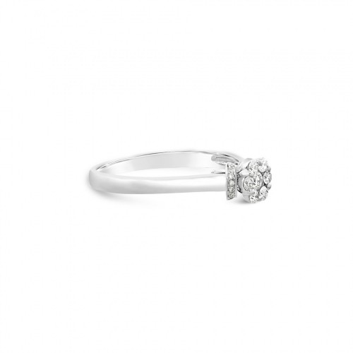 Ring Κ18 with Brilliant 2