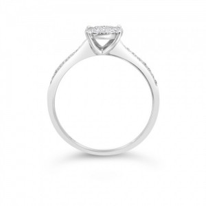 Δαχτυλίδι Κ18 με Brilliant