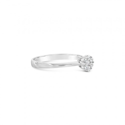 Δαχτυλίδι Κ18 με Brilliant 2