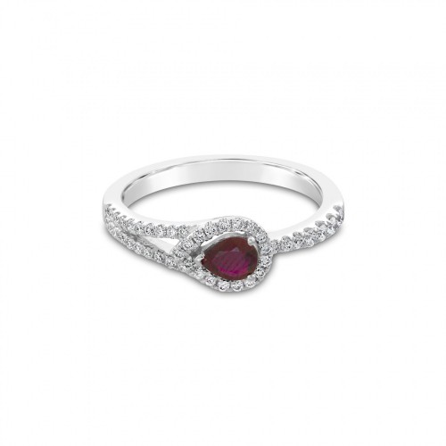 Δαχτυλίδι Κ18 με Brilliant...