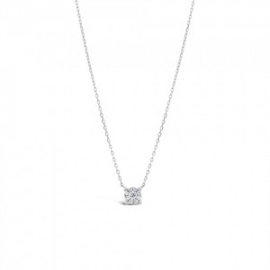 Necklace Κ18 with Brilliant