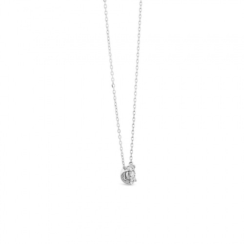 Necklace Κ18 with Brilliant 2