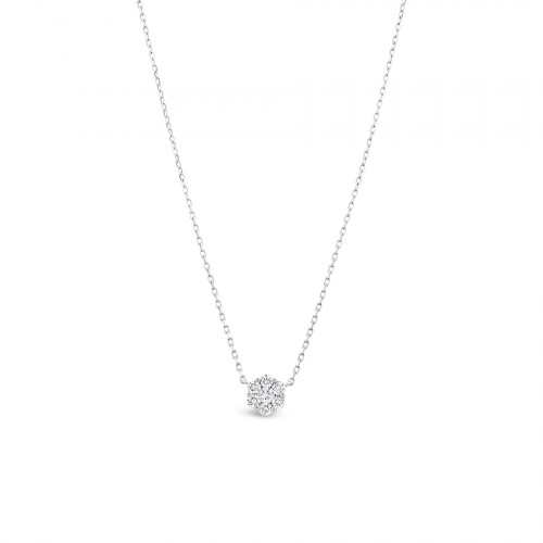 Necklace Κ18 with Brilliant