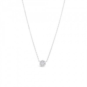 Necklace Κ18 with Brilliant