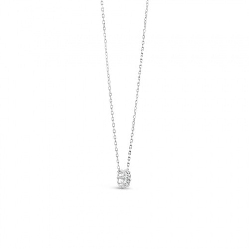Necklace Κ18 with Brilliant 2